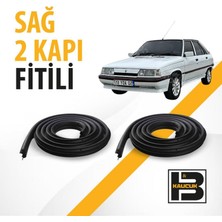 B&M Kauçuk Renault Reno-11 (Flash) Sağ Ön ve Arka Kapı Fitili BM04033