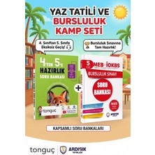 Tonguç Akademi 4 Ten 5 E Hazırlık Soru Bankası 5. Sınıf Bursluluk Soru Bankası