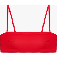 Koton Çıkarılabilir Askılı Straplez Bandeau Bikini Üstü