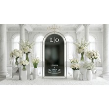 Lora Wedding Nişan Ayna Yazısı Isme Özel 50CM Beyaz | Our Wedding Day ve Isimleriniz Yazılı Söz Nişan Düğün Için Karşılama Ayna Yazısı Sticker, Folyo, Vinil
