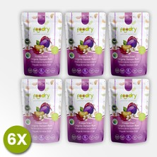 Foodry Freeze-Dry Organik Mürdüm Eriği (Freeze Dried) | Dondurularak Kurutulmuş Meyve Kurusu 17G*6