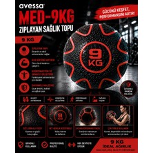 Avessa Med-9kg Zıplayan Sağlık Topu 9 kg