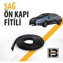 B&M Kauçuk Renault Megane 4 Sedan Sağ Ön Kapı Fitili BM04107