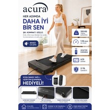 Acura AC-490 Portatif Yürüme ve Koşu Bandı 2 hp Motor Gücü, ve 1-10 km/h Hız
