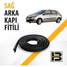 B&M Kauçuk Renault Clio 3 Station Wagon Sağ Arka Kapı Fitili BM04257