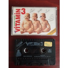 Plakperest Vitamin 3 –  Devamlı Vitamin -  1991 Türkiye Basım  Kaset Albüm-2.el