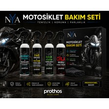 Nya Group 4'lü Motosiklet Bakım Seti