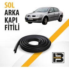 B&M Kauçuk Renault Megane 2 Sedan Sol Arka Kapı Fitili BM04180