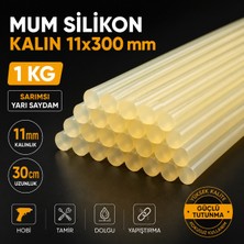 Mutkin Mum Silikon Kalın Yapıştırıcı Büyük Tabancalar Için 1 kg Fiyatı.