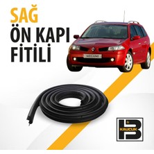 B&M Kauçuk Renault Megane 2 Station Wagon Sağ Ön Kapı Fitili BM04161