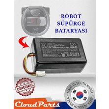 CloudParts Samsung Robot Süpürgeler ile Uyumlu Batarya 2200MAH (Uyumluluğunu Sorunuz) C01
