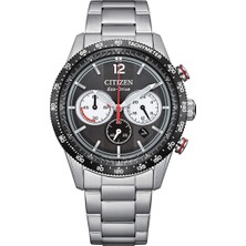 Citizen CA4714-55E Quartz Çelik Gri Siyah Kadran 10 Atm 40 mm Erkek Kol Saati
