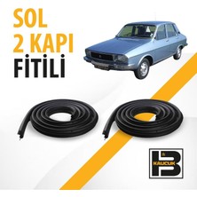 B&M Kauçuk Renault Reno-12 Sedan Sol Ön ve Arka Kapı Fitili BM04395