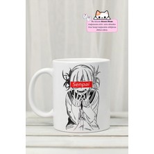 Kizaru Home My Hero Academia - Himiko Toga ''senpai'' Anime Tasarım Baskılı Porselen Kupa Bardak