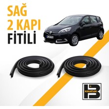 B&M Kauçuk Renault Scenic Sağ Ön ve Arka Kapı Fitili BM04361