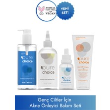 Pure Choice Genç Ciltler Için Akne Önleyici Bakım Seti