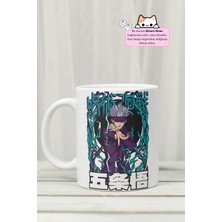 Kizaru Home Jujutsu Kaisen - Gojo Satoru Anime Tasarım Baskılı Porselen Kupa Bardak