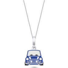 Silverize Mini Cooper Gümüş Kolye ARB44