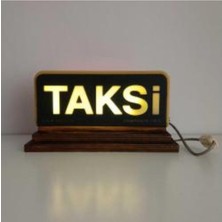 Emektar Eskiler Retro Taksi LED Masa Lambası
