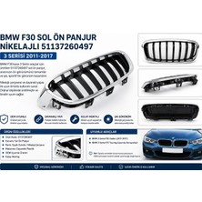Artek Bmw F30 2011-2017 Sol Ön Panjur Böbreği Nikelajlı 51137260497