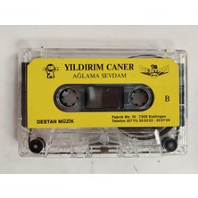 Plakperest Yıldırım Caner  – Ağlama Sevdam - Almanya Basım  Nadir Kaset / Destan Müzik -Kapaksız-2.el
