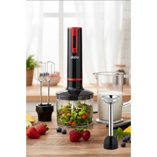 Woodhub Hassas ve Güçlü 1000W El Blender Seti, Çok Fonksiyonlu Mutfak Aleti