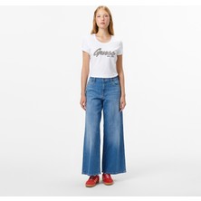 Guess Relaxed Fit Kadın Mavi Jean