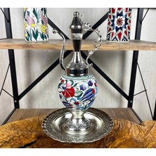 Çini Evi Kurumsal Hediye Vazo Tabak Seti