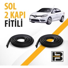 B&M Kauçuk Renault Fluence Sol Ön ve Arka Kapı Fitili BM04415