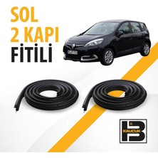B&M Kauçuk Renault Scenic Sol Ön ve Arka Kapı Fitili BM04362