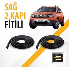 B&M Kauçuk Dacia Duster(2.nesil) Sağ Ön ve Arka Kapı Fitili BM03923