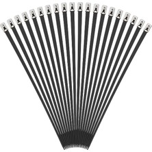 Tügen Pvc Kaplı Paslanmaz Çelik Kablo Bağı 4,6 x 521 mm 100 Adet