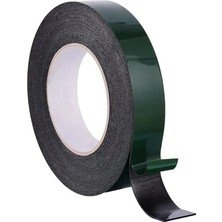 Fadem Store Çift Taraflı Köpük Bant, 36 mm x 10 Metre, Siyah Renk