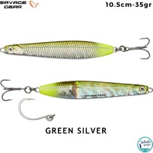 Savage Gear Surf Seeker 10.5cm 35GR Kaşık Yem Green Silver