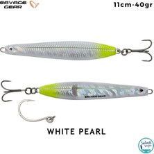 Savage Gear Surf Seeker 11CM 40GR Kaşık Yem White Pearl