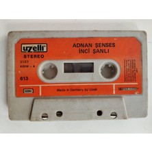 Plakperest Adnan Şenses  – Inci Şanlı - 1980  Almanya Basım  Nadir Kaset / Uzelli -Kapaksız-2.el