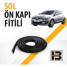 B&M Kauçuk Renault Megane 3 Hatcback Sol Ön Kapı Fitili BM04149