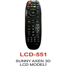 Aslanoğlu Store Sunny - Axen 3D Serisi Tv Kumandasi LCD 551
