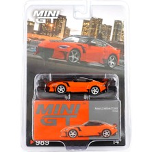 Mını Gt 1:64 Nissan Z Veilside FFZ400 Orange Turuncu Diecast Model Araba MGT00989-BL