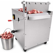 Sunup SN-30966 Endüstriyel Et ve Kemik Kesme Makinesi Paslanmaz Çelik Büyük Boy Giyotin Dilimleyici
