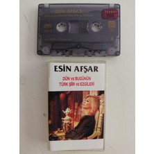 Plakperest Esin Afşar – Dün ve Bugünün Türk Şiir ve Ezgileri - 1986 Türkiye Basım Kaset Albüm-2.el