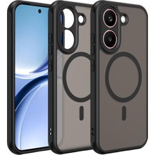 Microcase Poco X8 Pro 5g ile Uyumlu Magsafe Uyumlu Mat Yüzey Kılıf AL4967