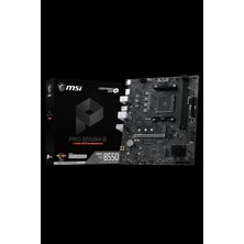 MSI Msı MB Pro B550M-B Am4 Ddr4 4600(OC) HDMI Dp 2x M.2 USB 5gbps Matx