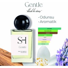 Sh Fragrances Gentle Edp Erkek Parfüm | Aromatik | Klasik Odunsu-Sedir-Sandal Ağacı | Sıcak-Amber-Misk , 50ML