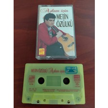 Plakperest Metin Özülkü ‎–  Aşkım Için  - 1992 Türkiye Basım Kaset Albüm-2.el