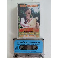 Plakperest Stevce Stojkovski - Maceodonian Folk Dances - 1996 Avusturya Basım Kaset-2.el