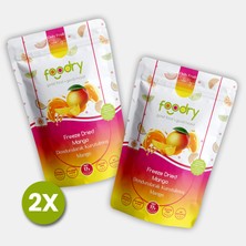 Foodry Freeze-Dry Mango (Freeze Dried Mango) | Dondurularak Kurutulmuş Meyve Kurusu 17G* 2