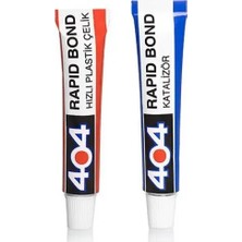 Aslanoğlu Store 404 Rapid Epoksi Plastik Çelik Yapıştırıcı 16 gr
