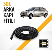 B&M Kauçuk Renault Clio 3 Station Wagon Sol Arka Kapı Fitili BM04256