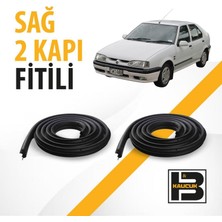 B&M Kauçuk Renault Reno-19 Sedan (1992-1997) Sağ Ön ve Arka Kapı Fitili BM04066